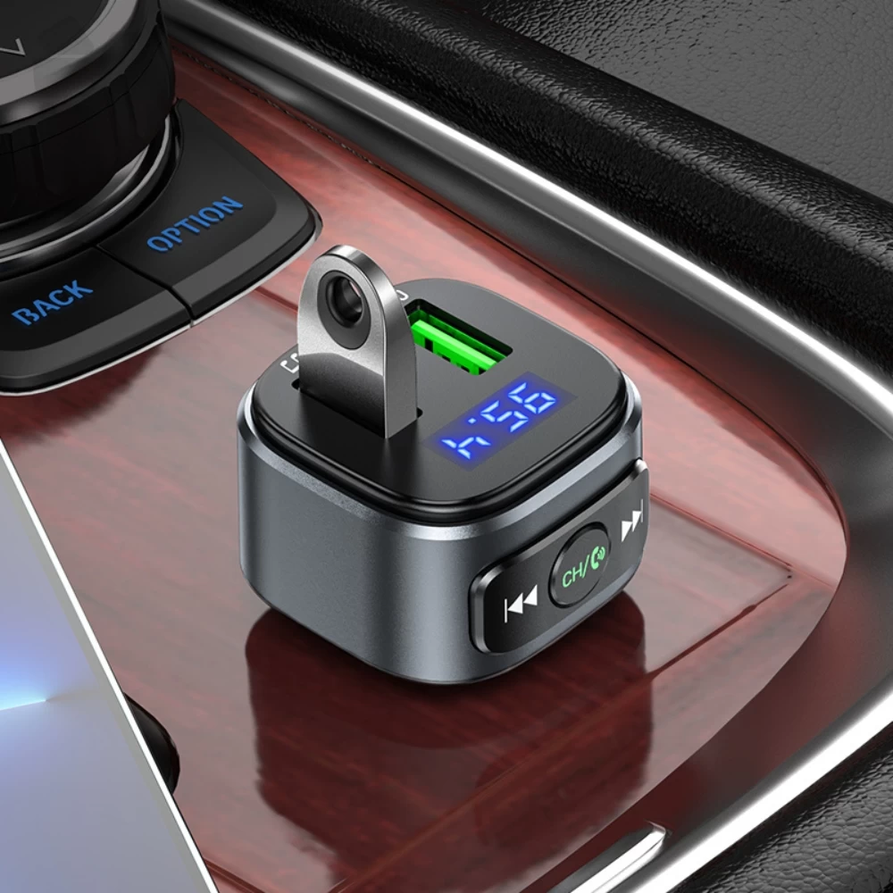 Car Bluetooth FM Transmitter - E67 (Fighter QC3.0)