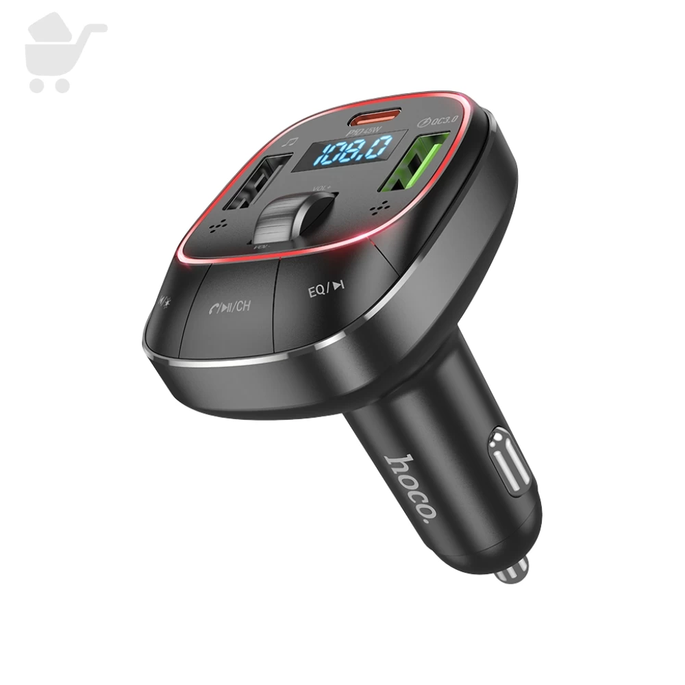 Car Bluetooth FM Transmitter - E76 (Pole PD45W+QC3.0)