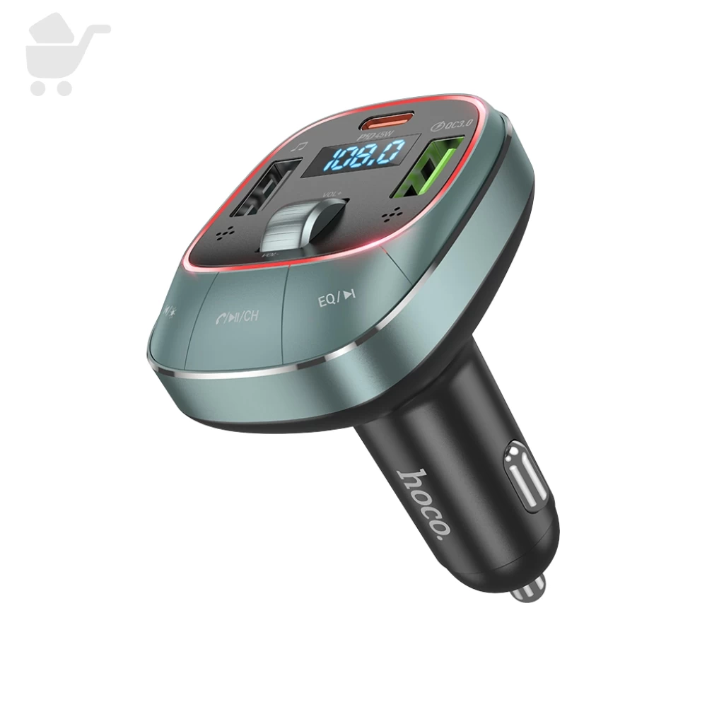 Car Bluetooth FM Transmitter - E76 (Pole PD45W+QC3.0)