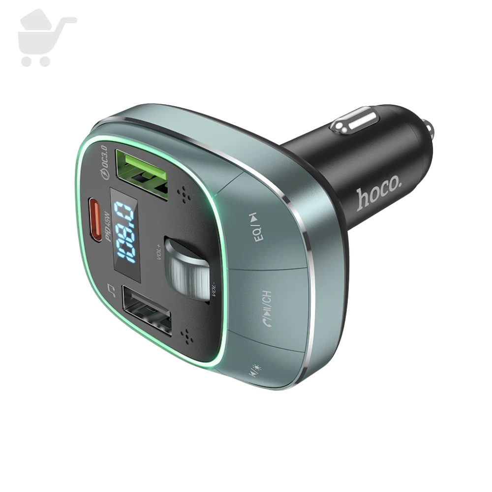 Car Bluetooth FM Transmitter - E76 (Pole PD45W+QC3.0)