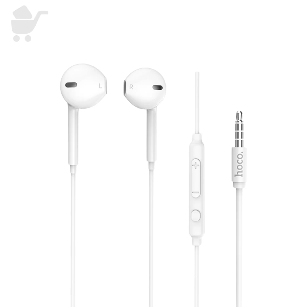 Wire-Controlled Earphones With Mic - M55