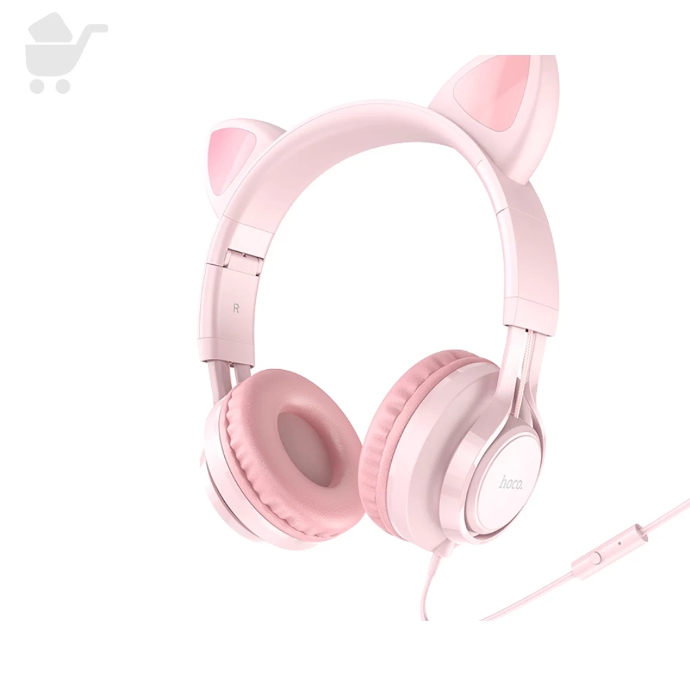 Cat Ear Headphone With Mic - W36