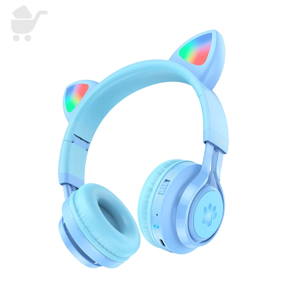 Cat Ear Kids Bluetooth Headphones - W39