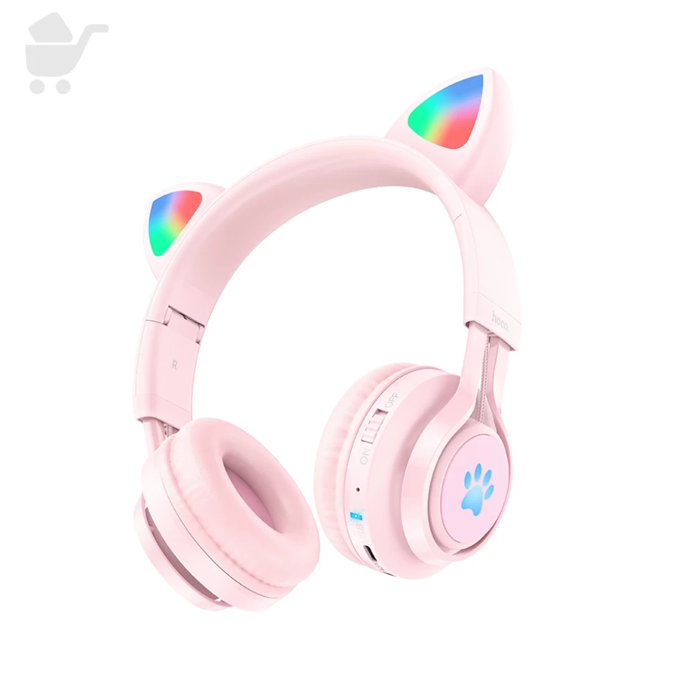 Cat Ear Kids Bluetooth Headphones - W39