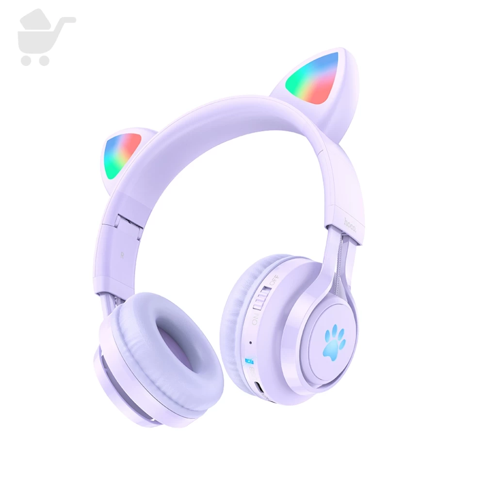 Cat Ear Kids Bluetooth Headphones - W39