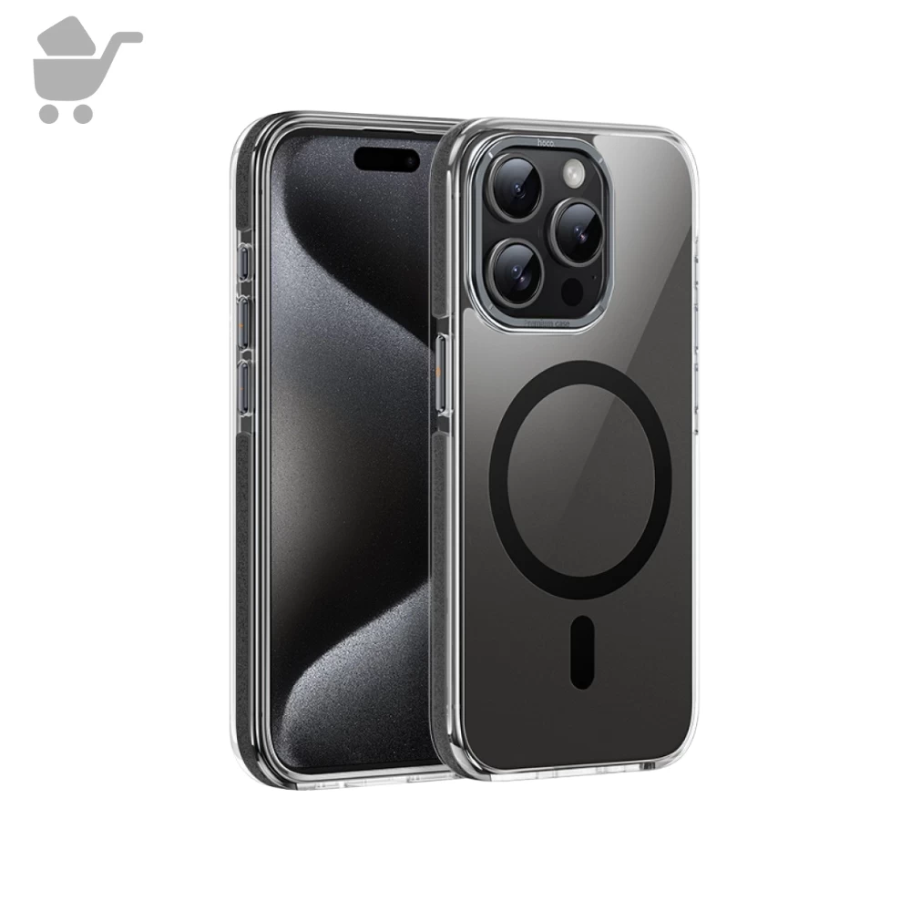 IP15 Pro Transparent Back Cover- AS6