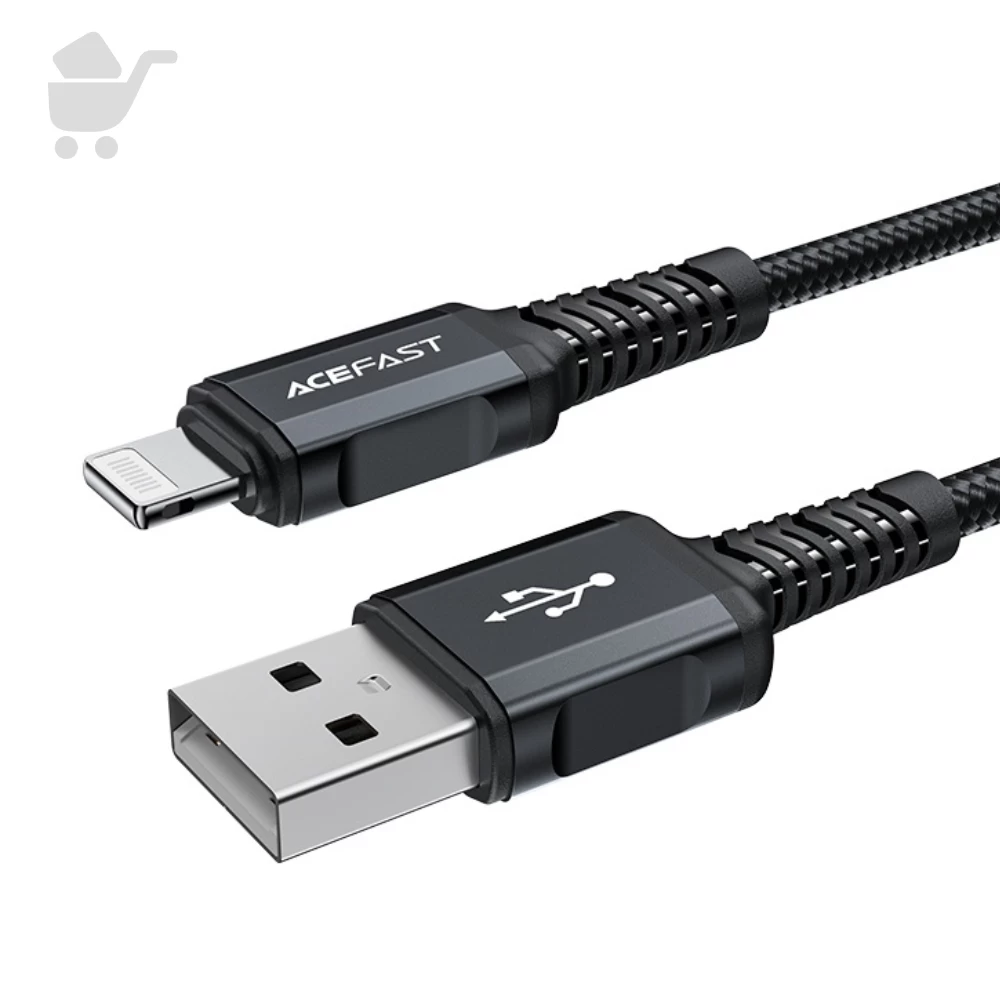 Aluminum Alloy Charging Data Cable USB-A to Lightning - C4-02  (1.8m)