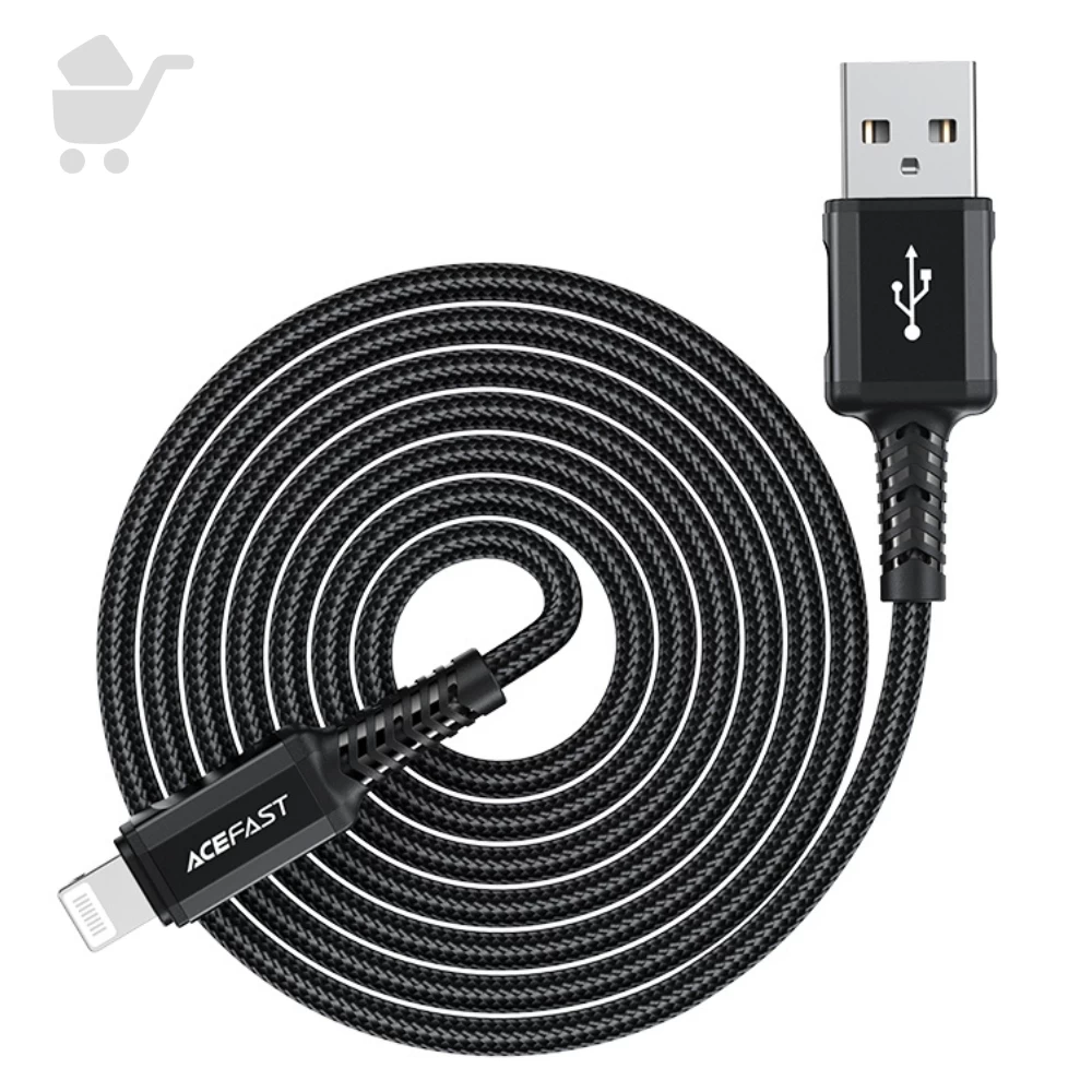 Aluminum Alloy Charging Data Cable USB-A to Lightning - C4-02  (1.8m)