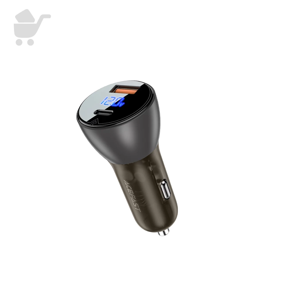 Car Charger Dual-Port Metal - B1 mini 38W(USB-C+USB-A)