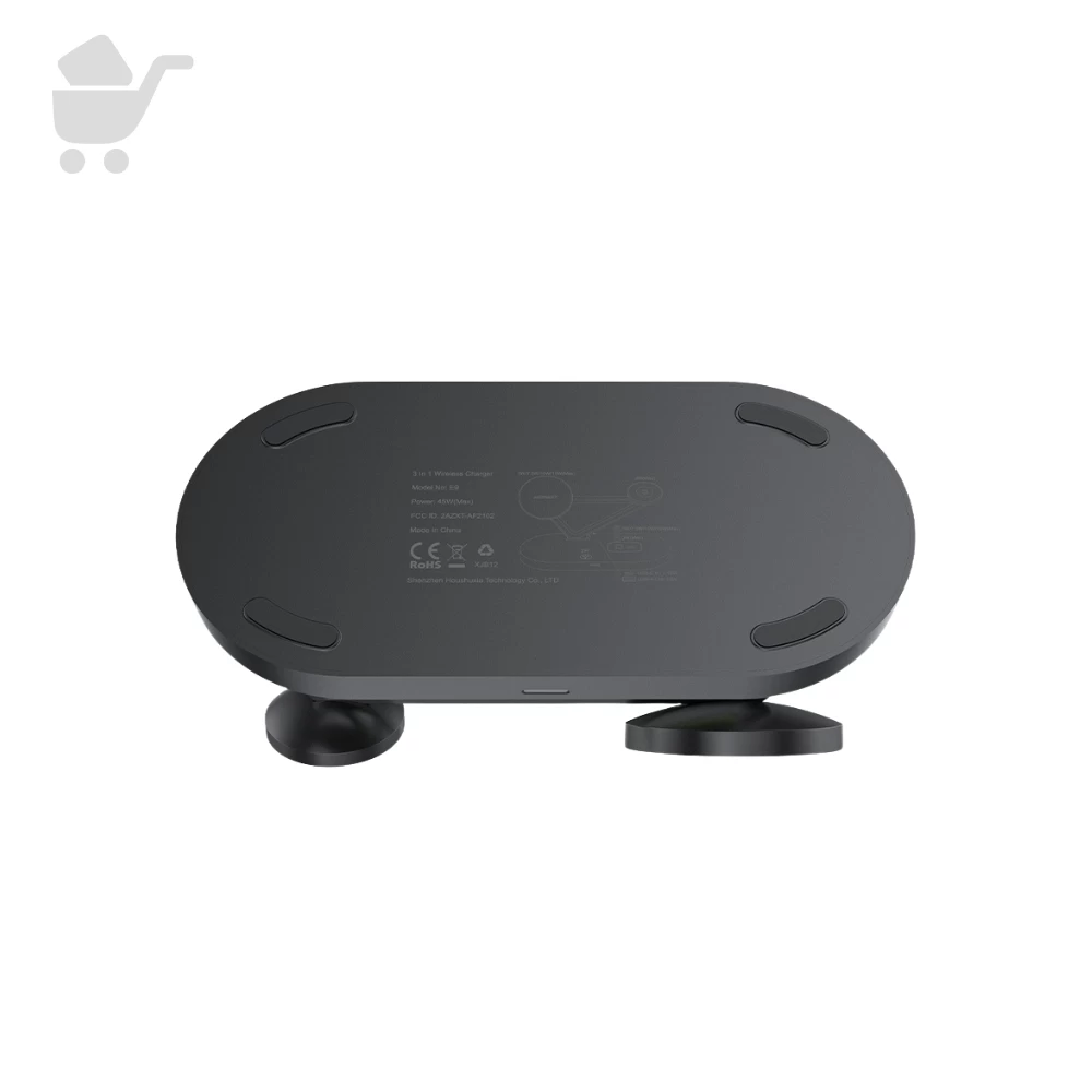 3-in-1 Desktop Wireless Charging Holder - E9