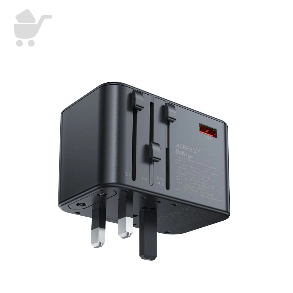 Multifunctional Charging Adapter - Z1 PD75W GaN (3*USB-C+2*USB-A)