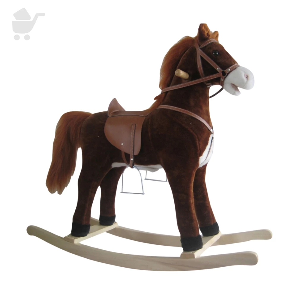 WOODEN ROCKING HORSE WJ-401