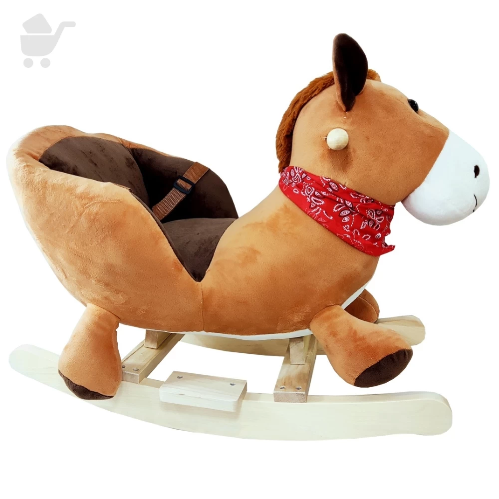 WOODEN ROCKING HORSE WJ-618