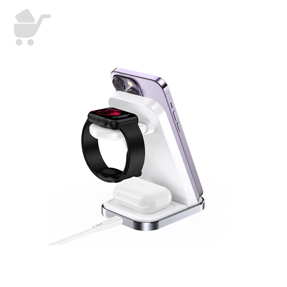 3-In-1 Desktop Wireless Charging Stand - E15