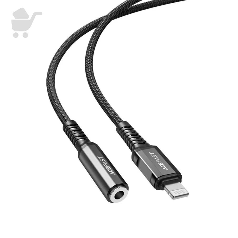 Aluminum Alloy  Phones Adapter Cable Lightning To Head  3.5mm - C1-05