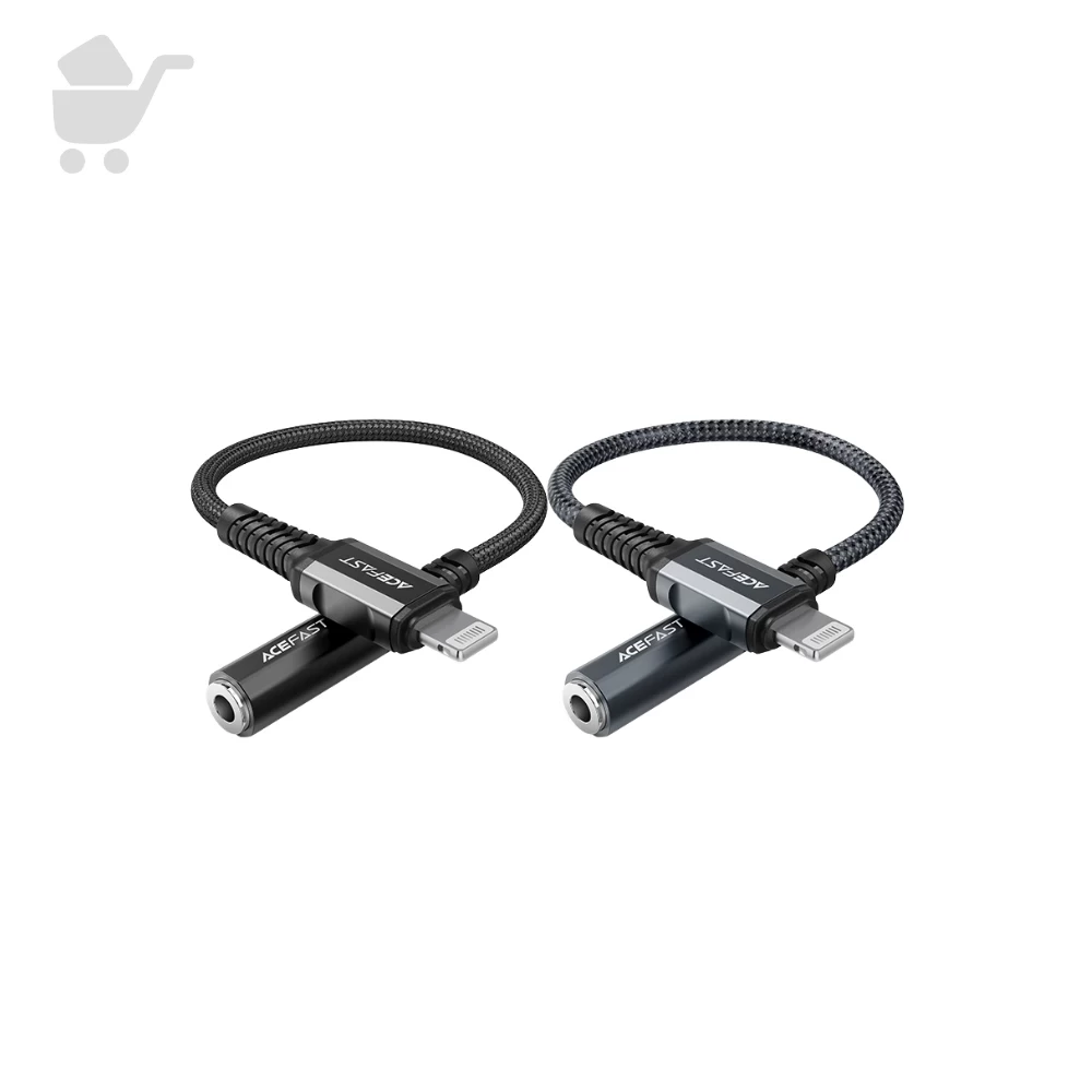 Aluminum Alloy  Phones Adapter Cable Lightning To Head  3.5mm - C1-05