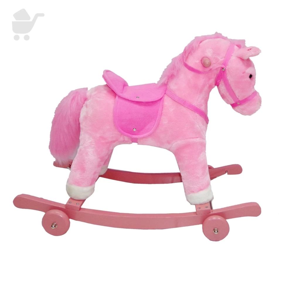 WOODEN ROCKING HORSE WJ-SH018-W