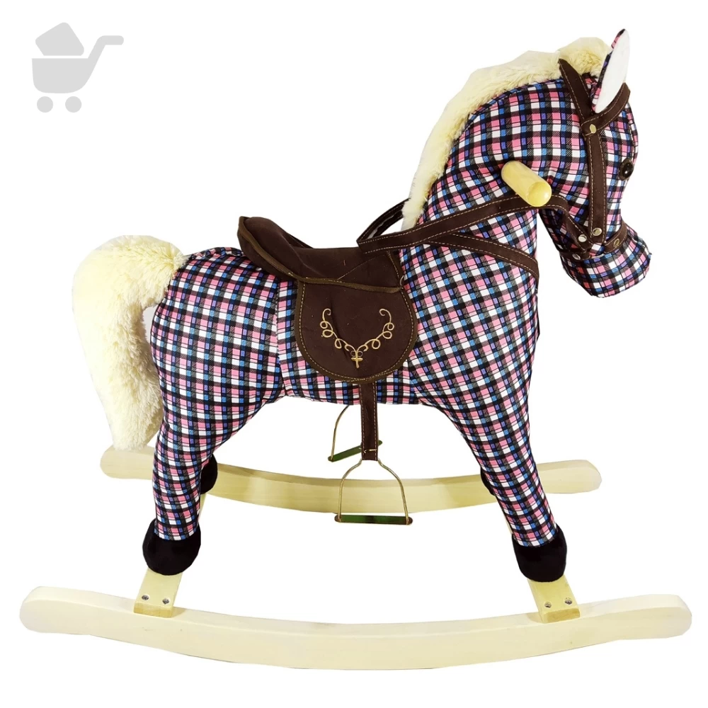 WOODEN ROCKING HORSE  WJ-T043