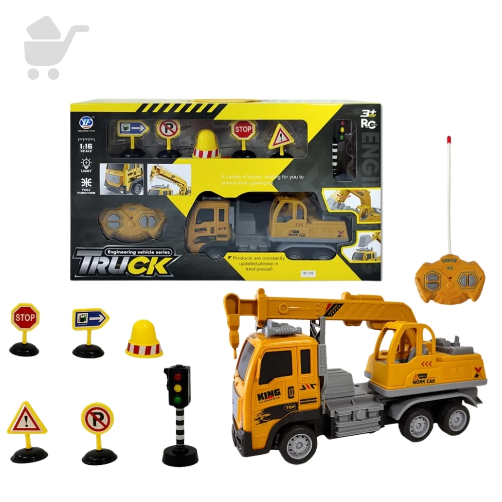 R/C ENGINEERING TRUCK B/O 1:16 789-114B