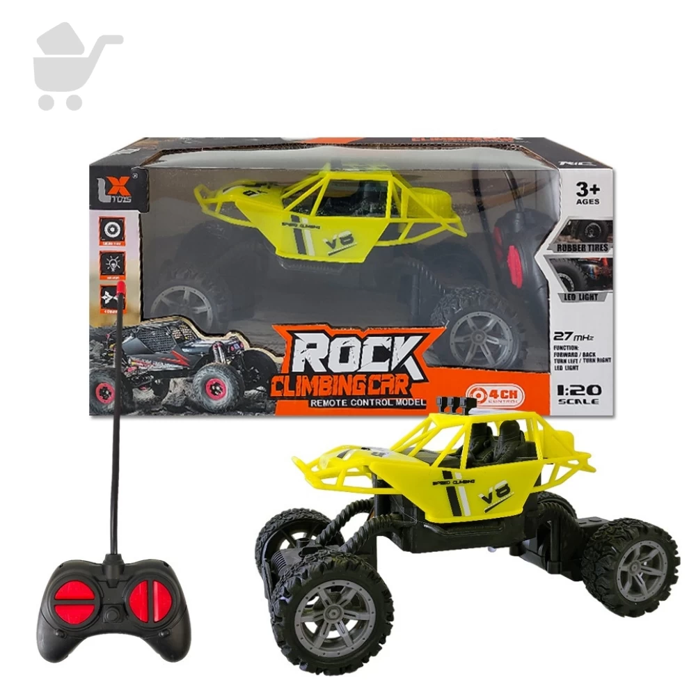 R/C CLIMBING CAR B/O 1:16 133-1