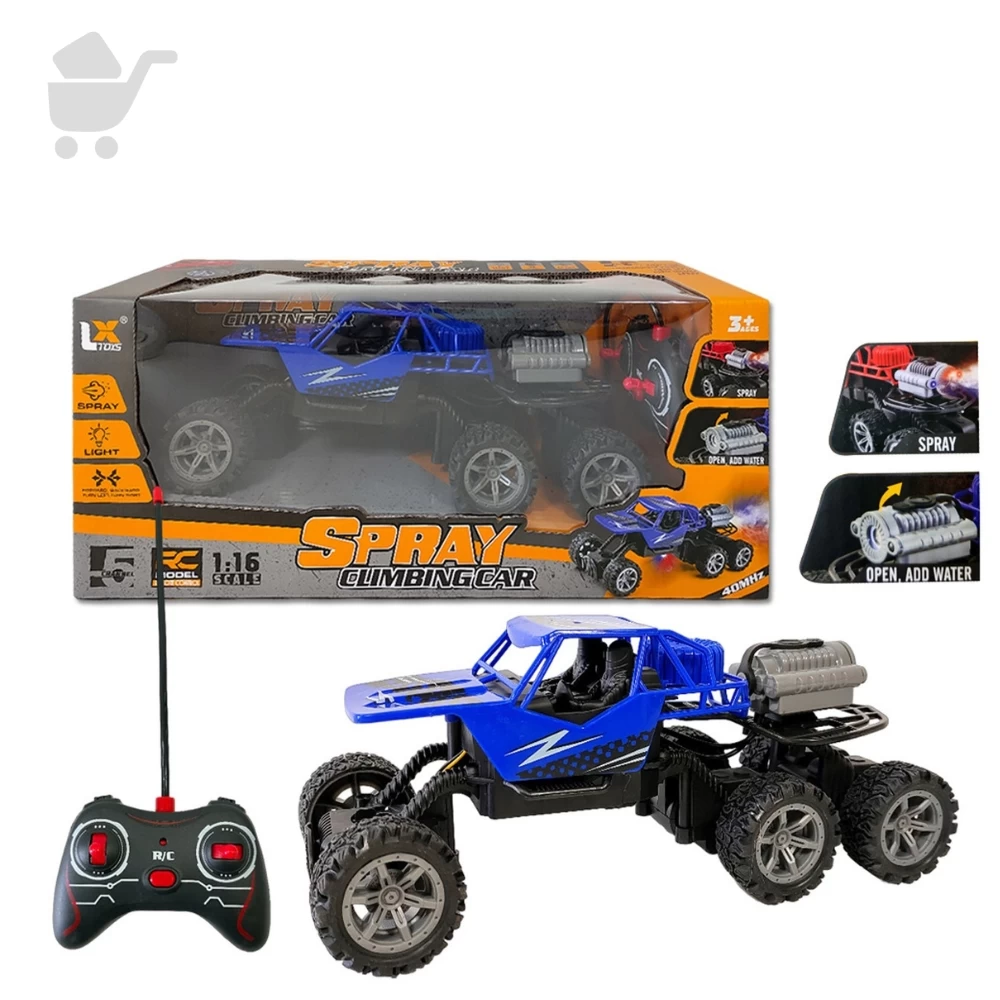 R/C SPRAY CLIMBING CAR CH 1:16 8818-9