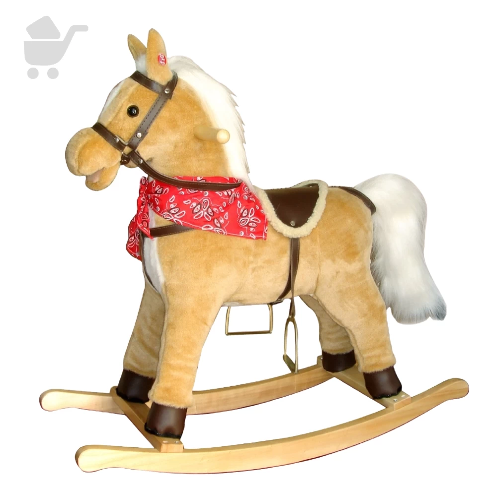 WOODEN ROCKING HORSE  WJ-001