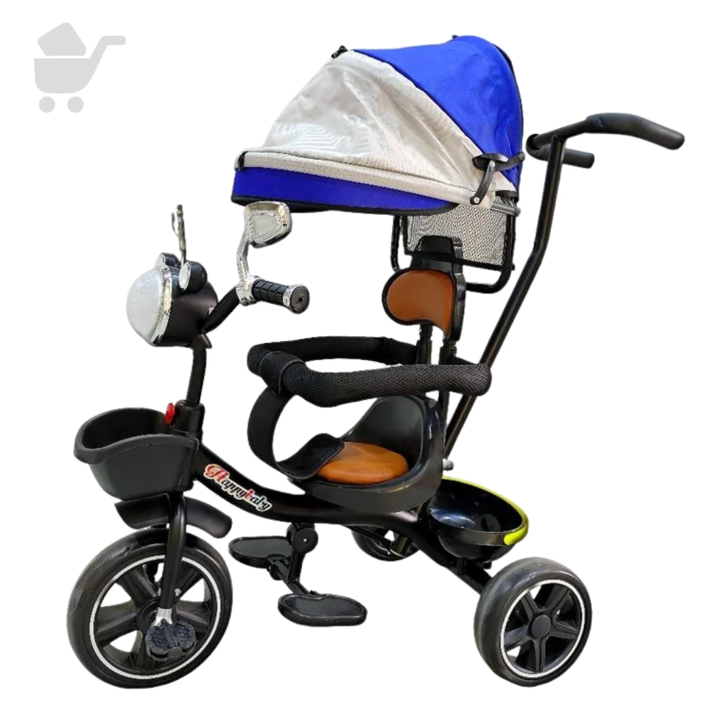 CHILDREN TRICYCLE W/UMBRELLA - KM-009